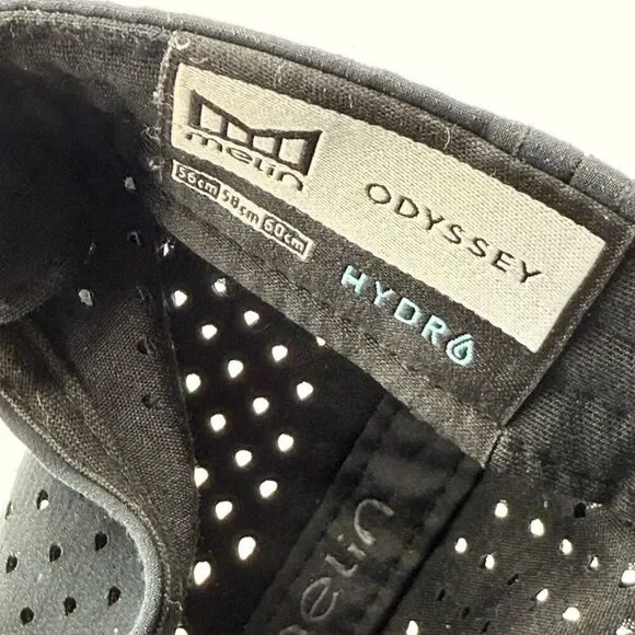 Melin Odysea Stacked Hydro Snapback Hat in a Sand/Brick Colorway 56-60cm - Picture 7 of 9